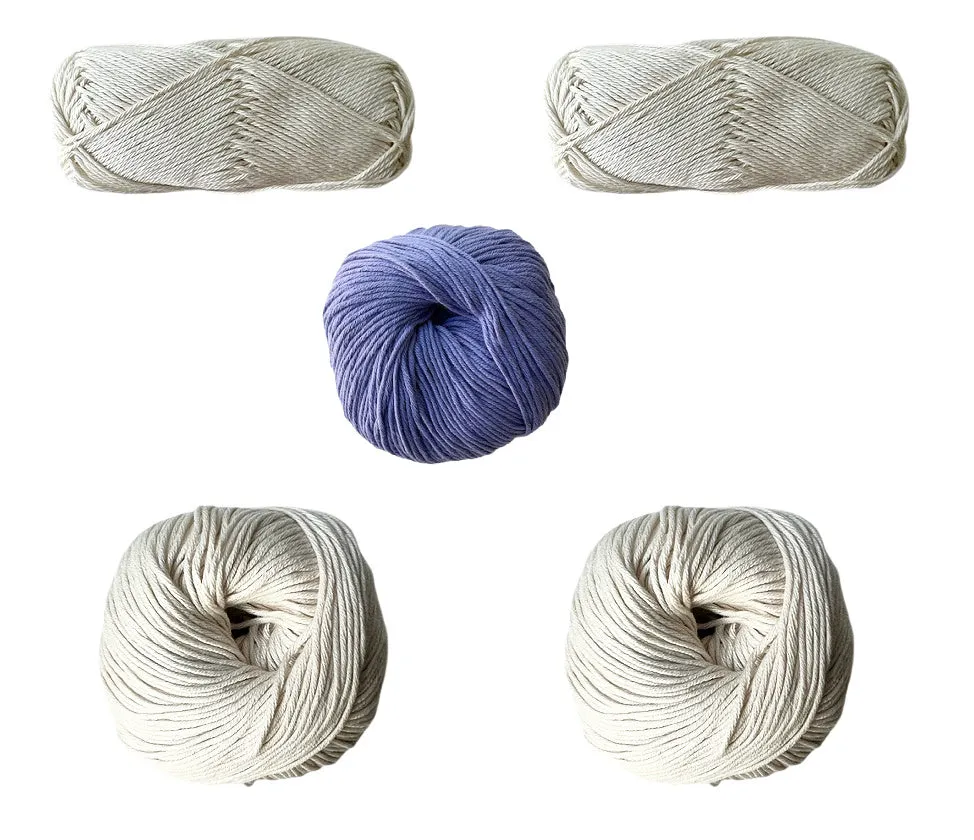 Heart Crescent shawl