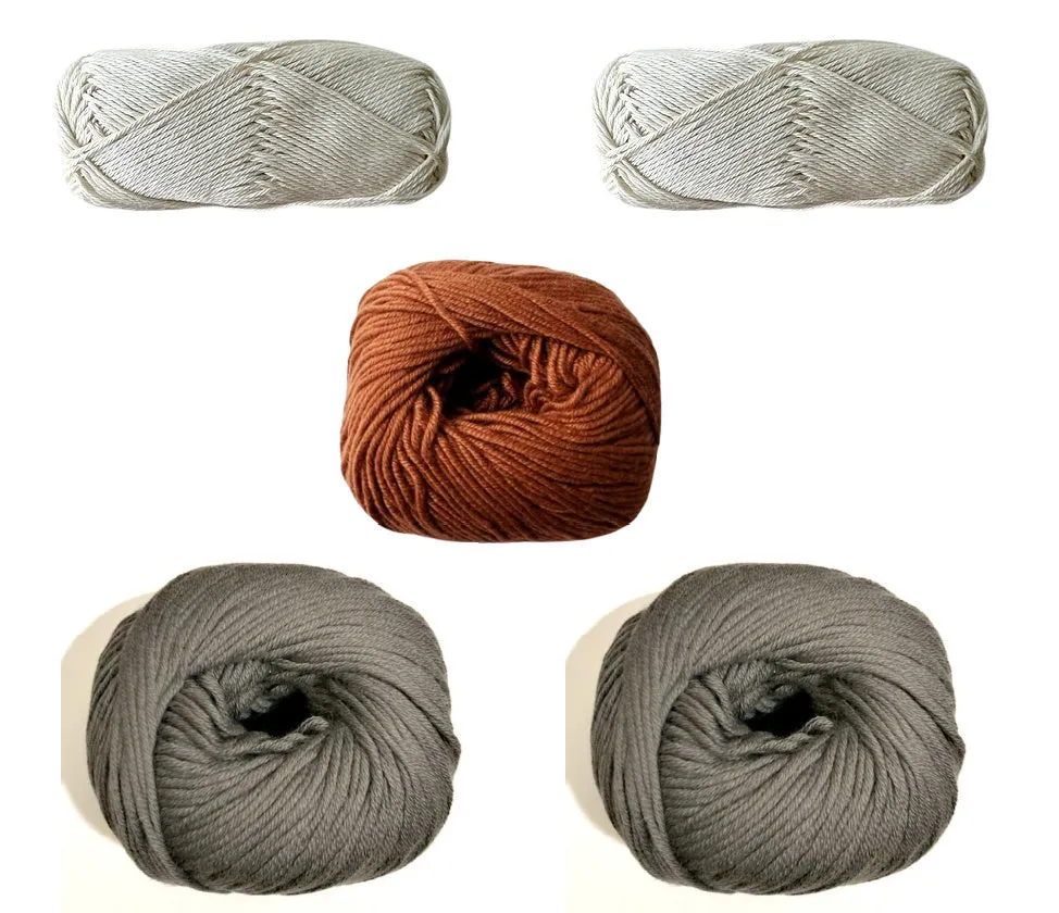 Heart Crescent shawl
