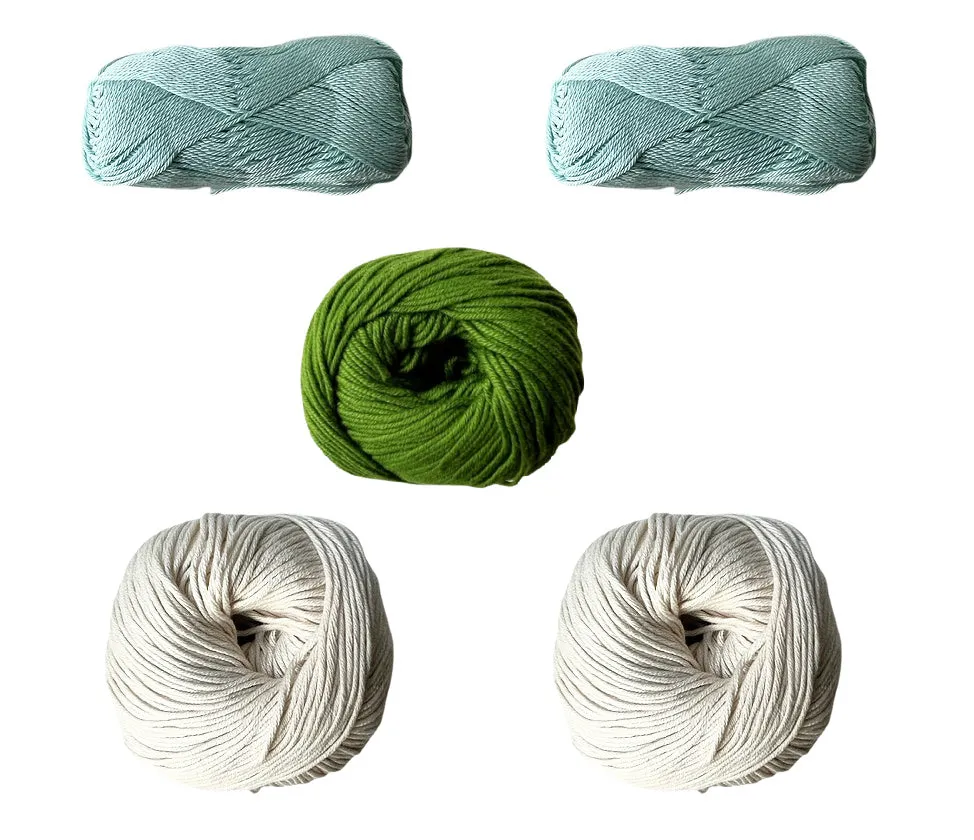 Heart Crescent shawl