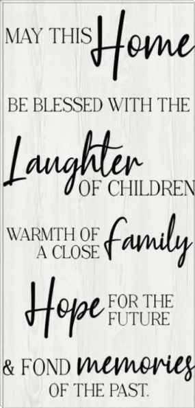 Home Be Blessed | Inspirational Gallery Wrap Canvas Quotes | Various Sizes