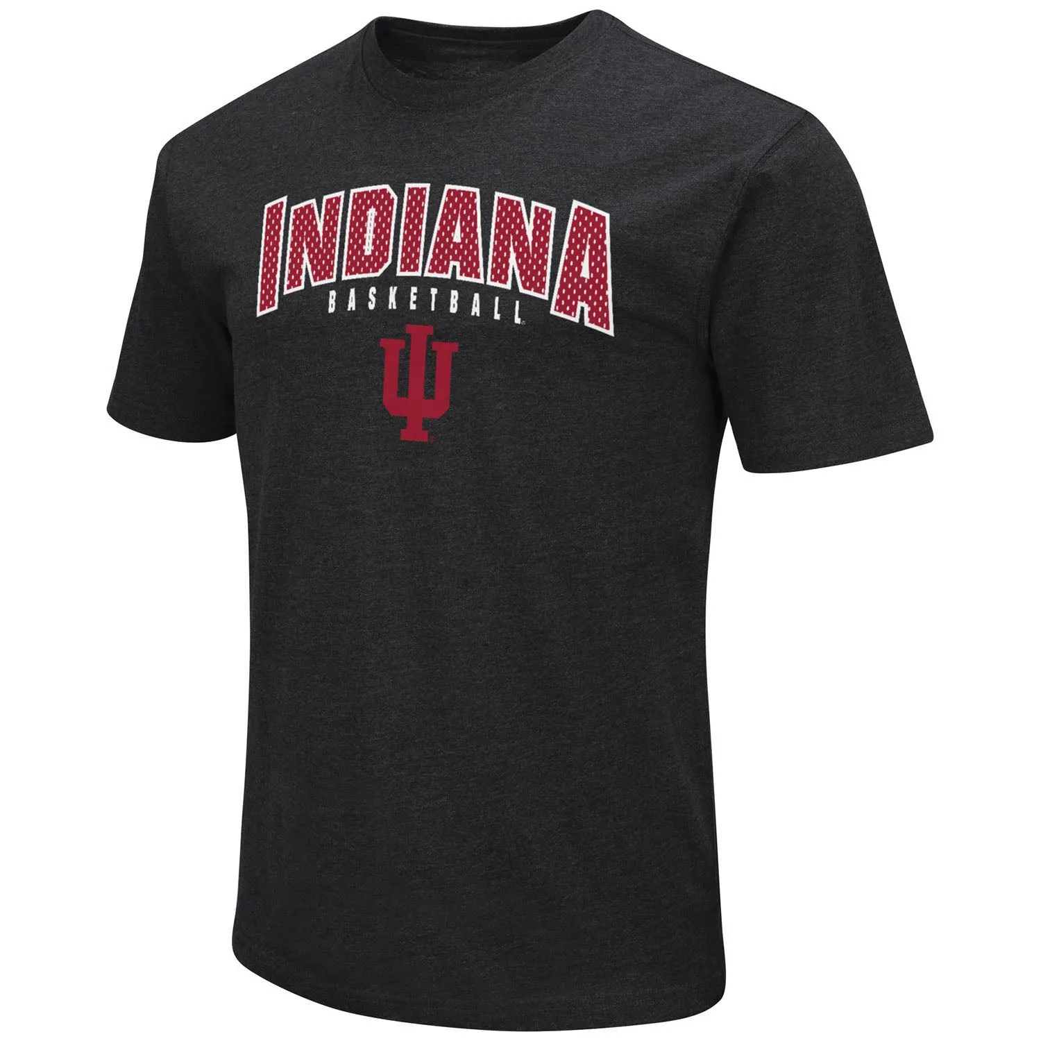 Indiana Hoosiers Mesh Wordmark Basketball Black T-Shirt