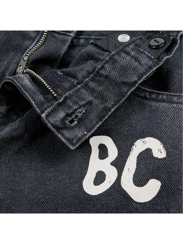 Kids Logo Denim Pants Gray B224AC107 001