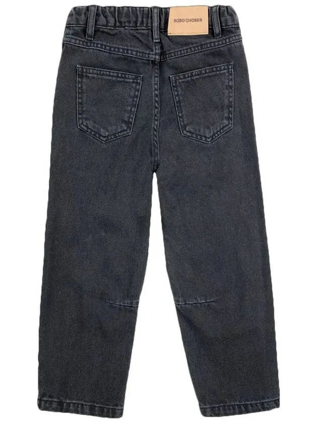 Kids Logo Denim Pants Gray B224AC107 001
