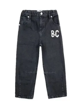 Kids Logo Denim Pants Gray B224AC107 001