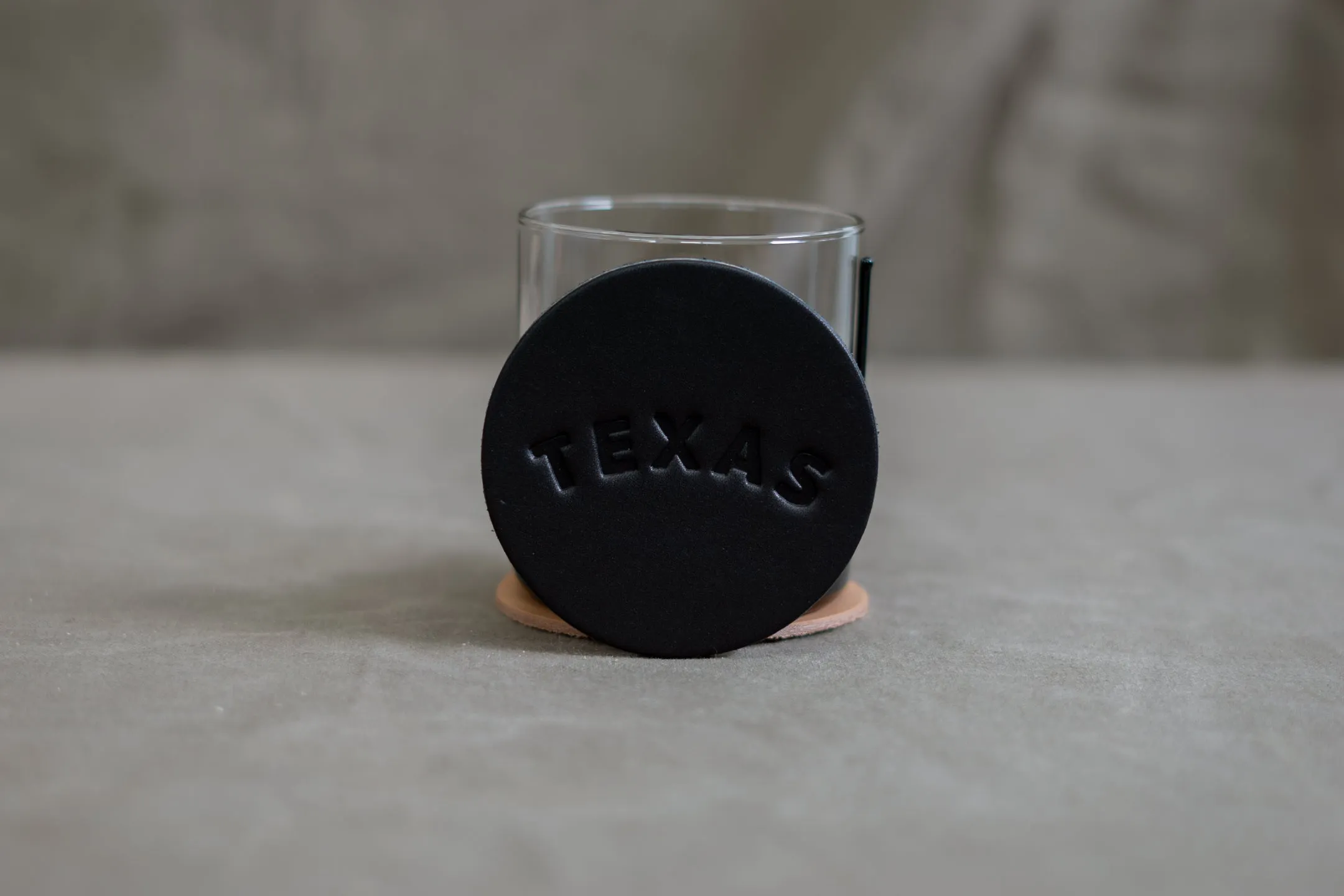Leather Coaster | Texas | Manready Mercantile
