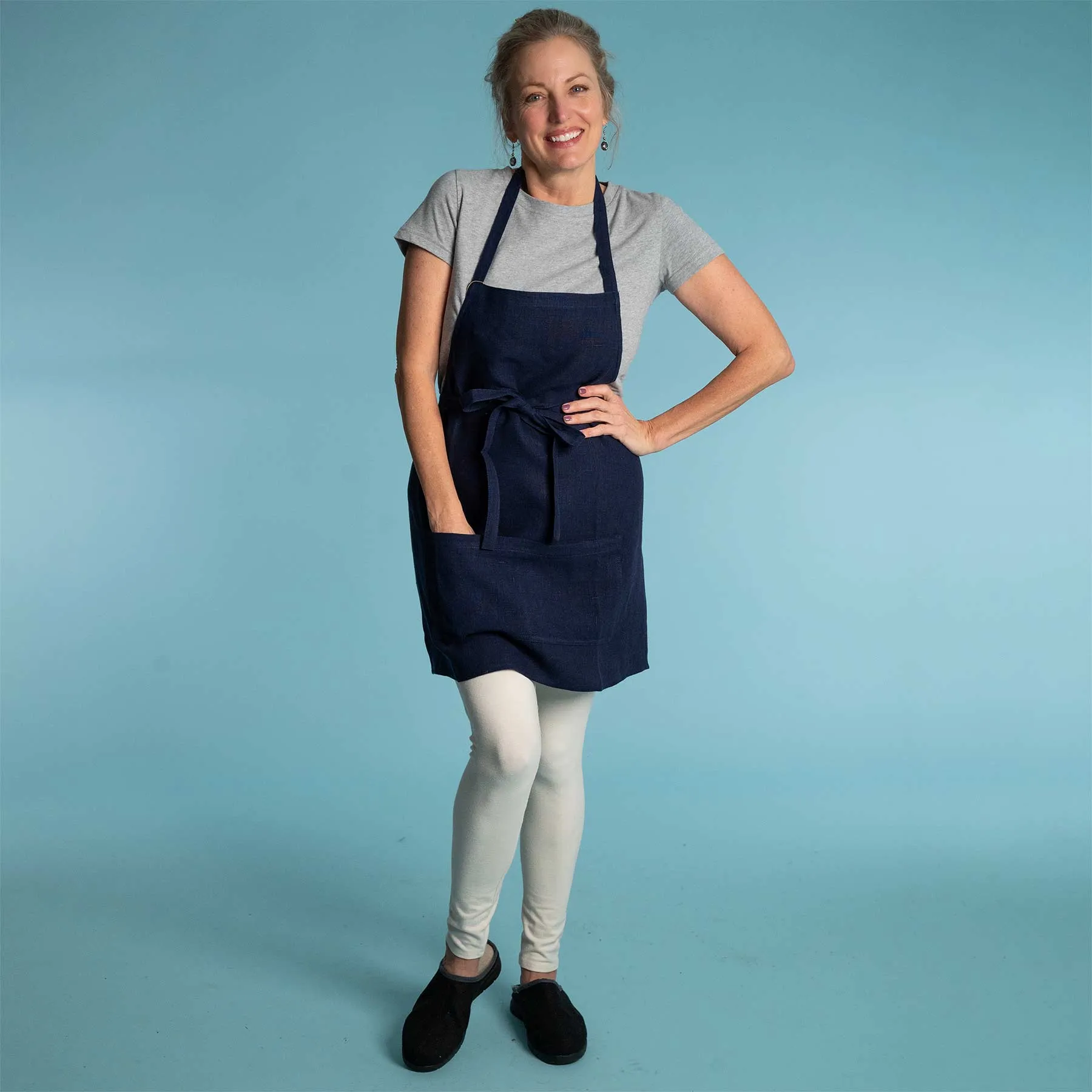 MAESTRO 100% Organic Hemp Apron (Plain Or Printed)