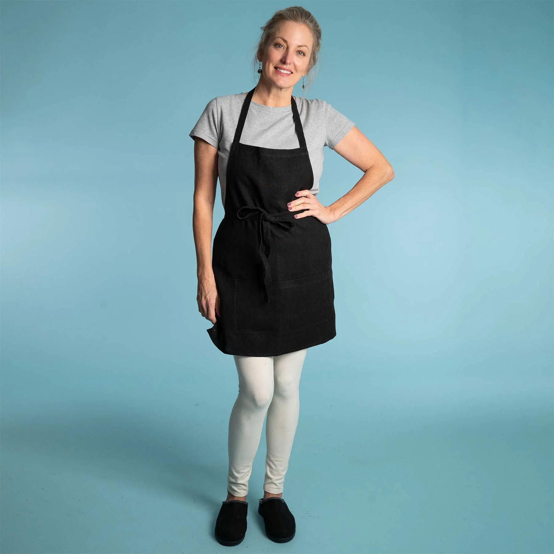 MAESTRO 100% Organic Hemp Apron (Plain Or Printed)
