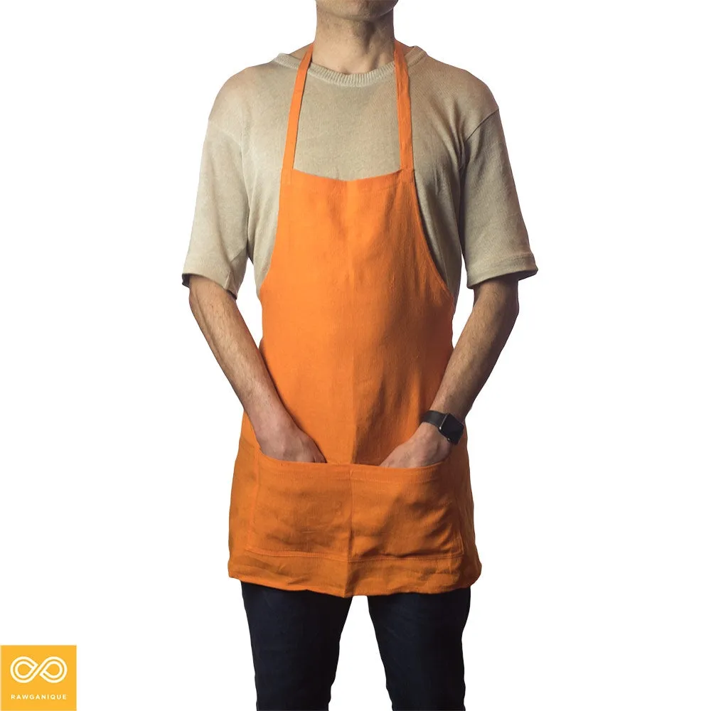 MAESTRO 100% Organic Hemp Apron (Plain Or Printed)