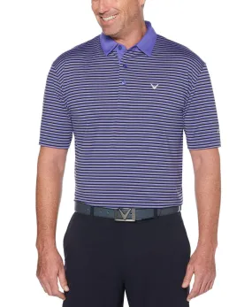 Mens 3-Color Stripe Polo