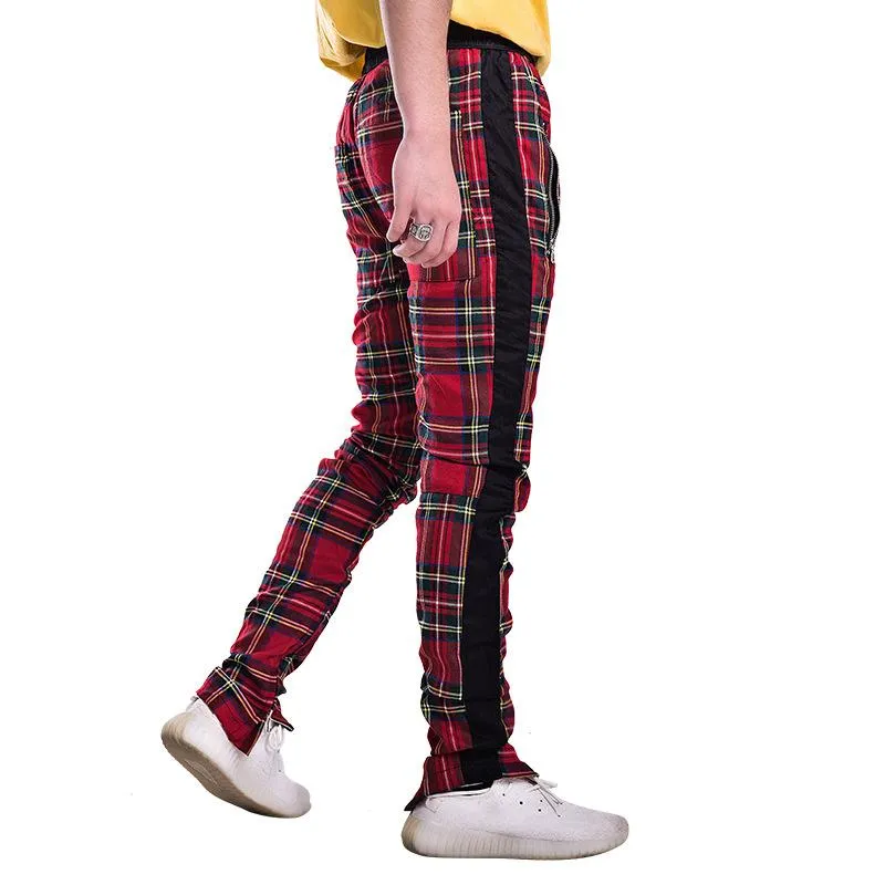Men's Winter Fashion Cotton Super Soft Plaid Pant