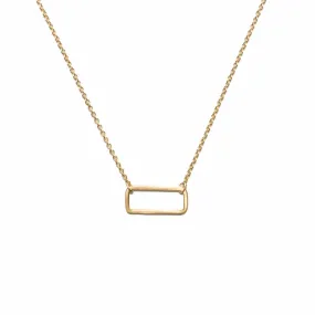 Mini Rectangle Necklace - Carla Caruso