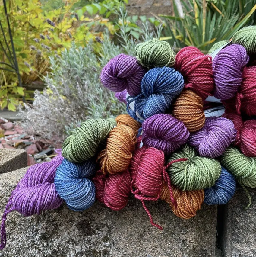 Newton's Cradle Kit - Small Batch Hand-dyed Yarn   Pattern (NY)