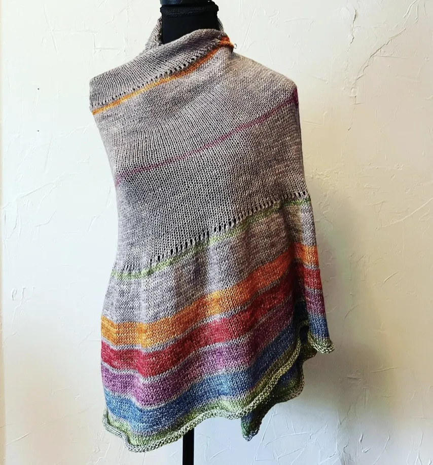 Newton's Cradle Kit - Small Batch Hand-dyed Yarn   Pattern (NY)
