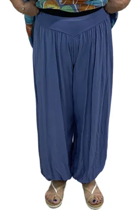 Plum Loco Viscose Yogi Pant, Denim (ZV27669)