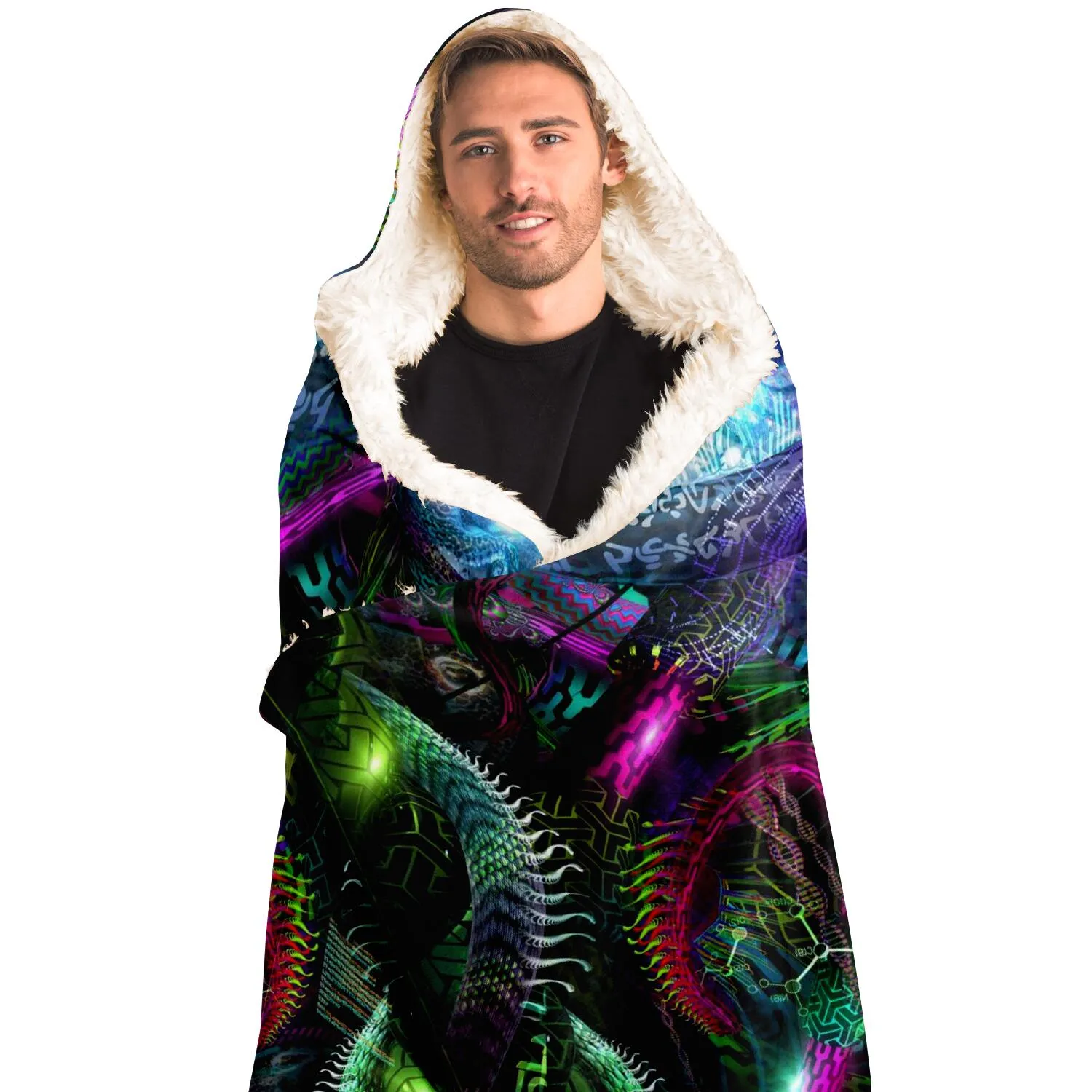 Primordial Archetype Hooded Blanket