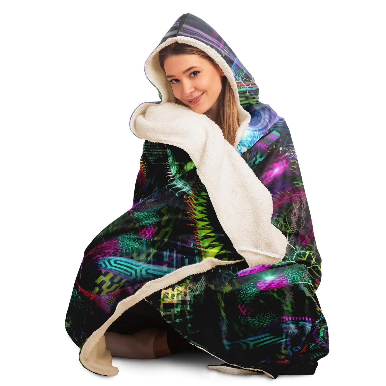 Primordial Archetype Hooded Blanket