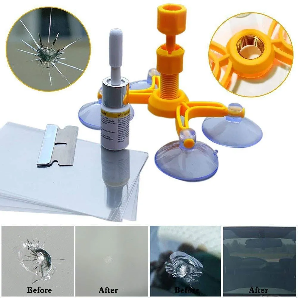 Professional Quality Windshield Repair Kit