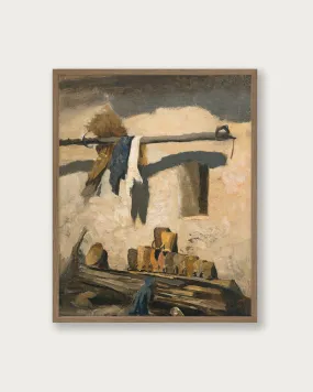 "House walls" Art Print