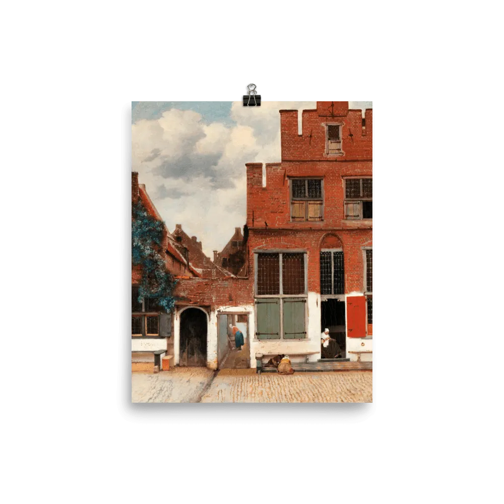 "The Little Street" Art Print