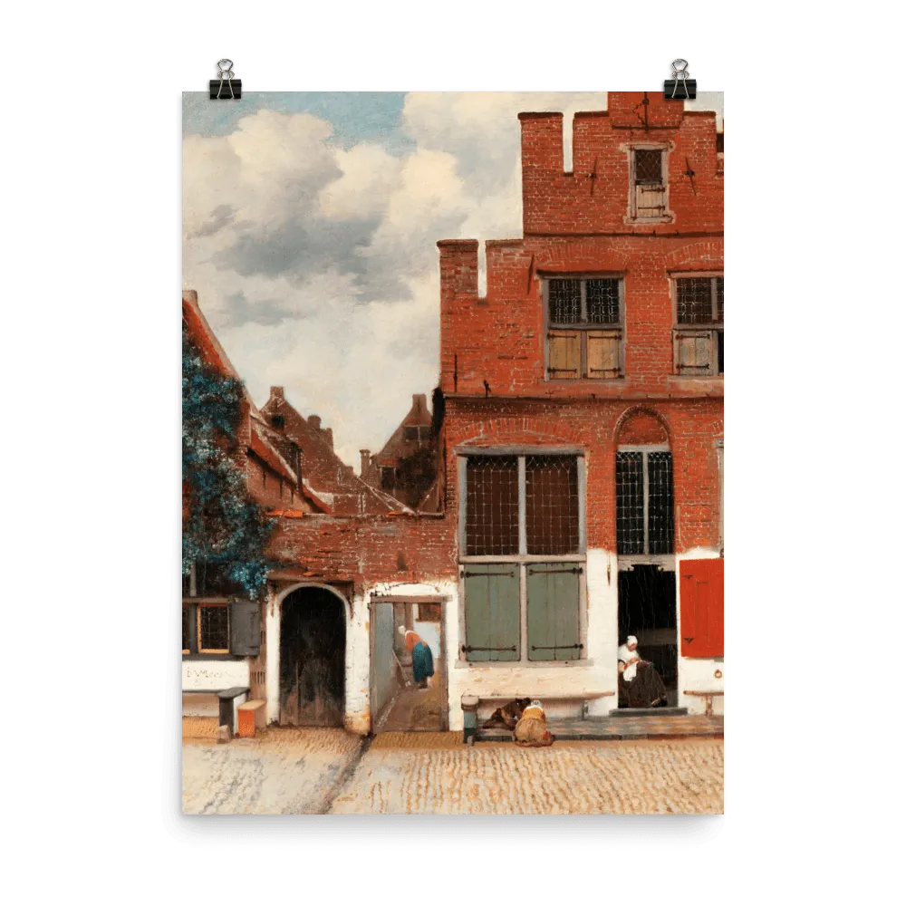"The Little Street" Art Print