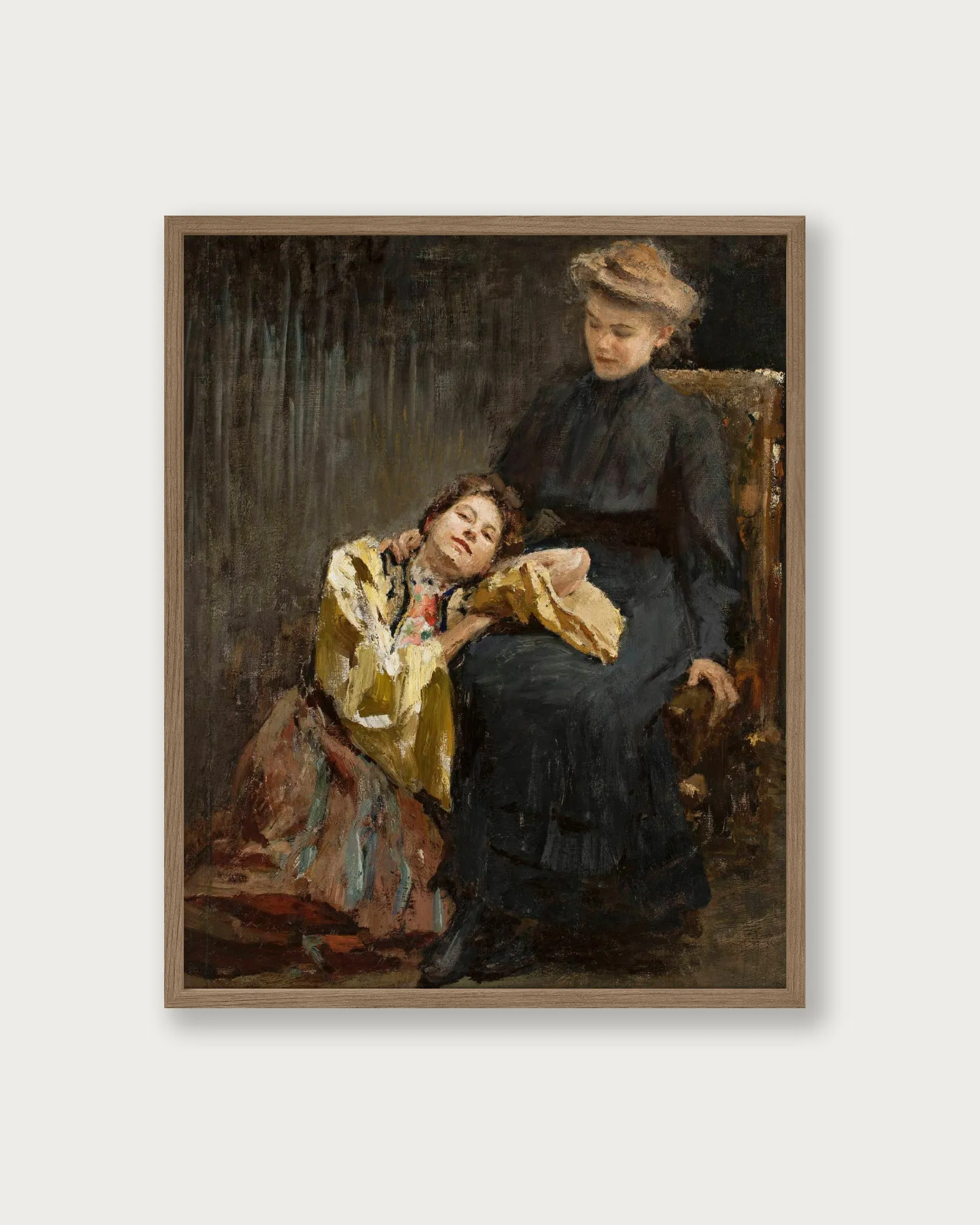 "Two Sisters" Art Print