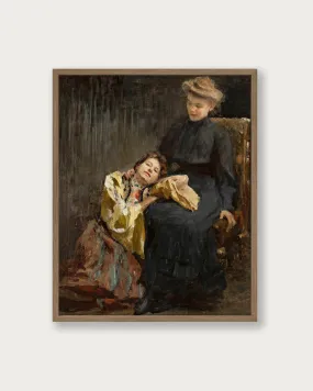 "Two Sisters" Art Print