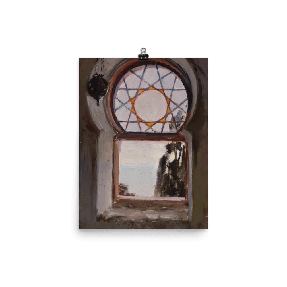 "Window in Yalta" Art Print