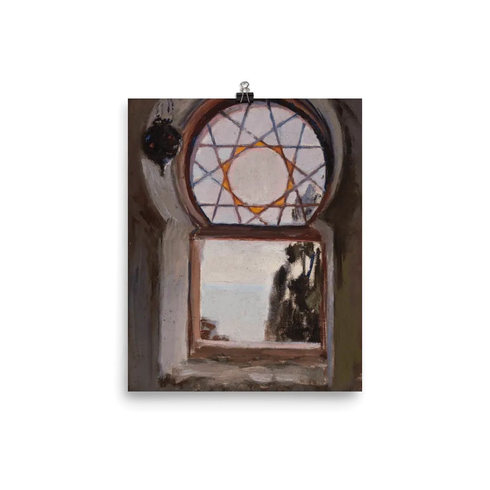 "Window in Yalta" Art Print