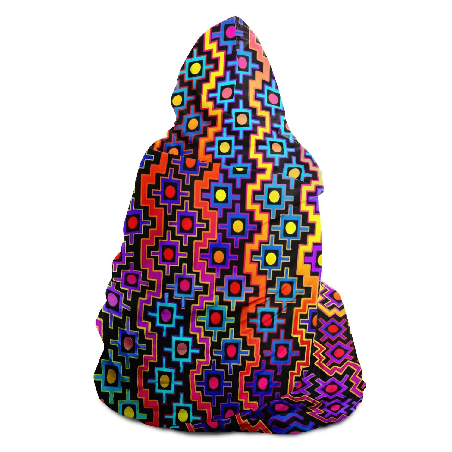 Rainbow Healing Hooded Blanket