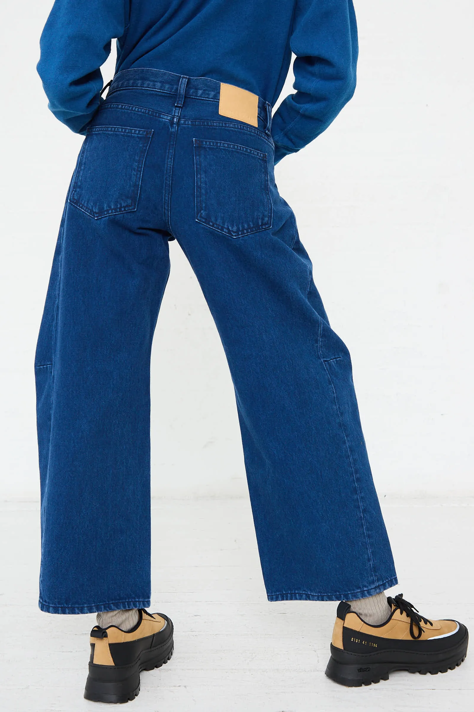 Relaxed Lasso Jean in Van Blue