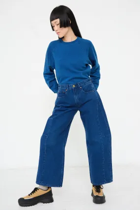 Relaxed Lasso Jean in Van Blue