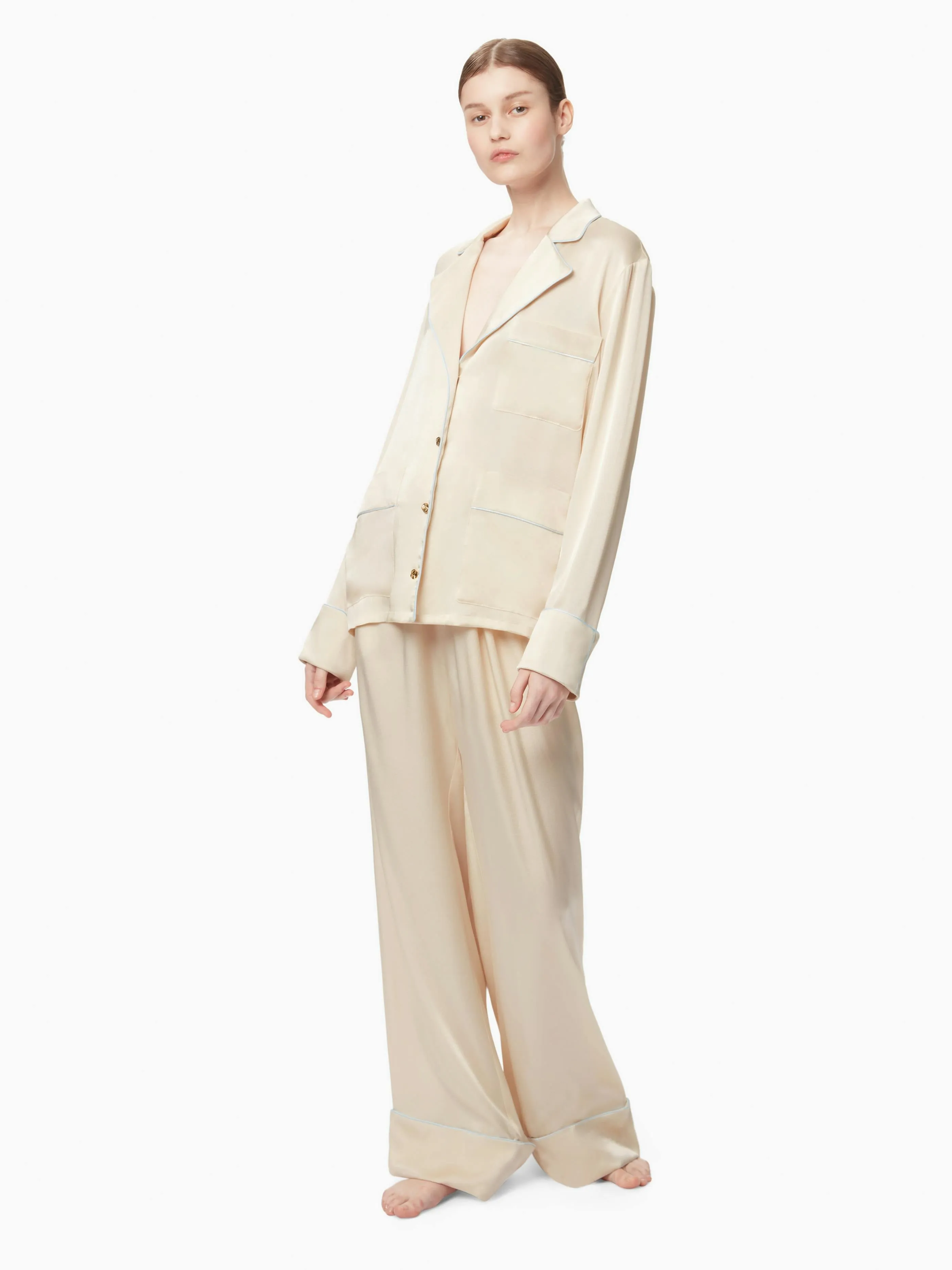 SATIN PYJAMA PANTS