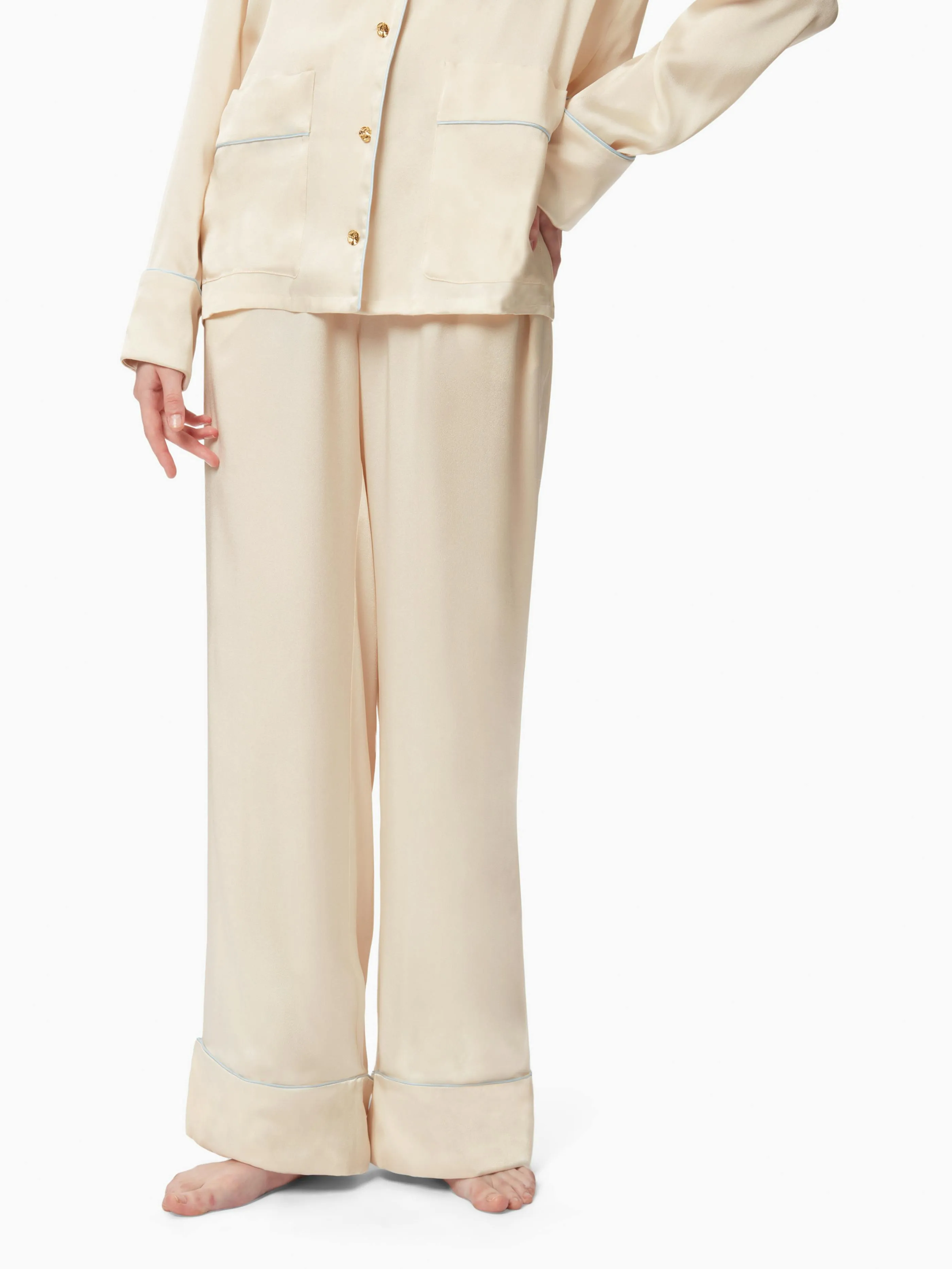 SATIN PYJAMA PANTS