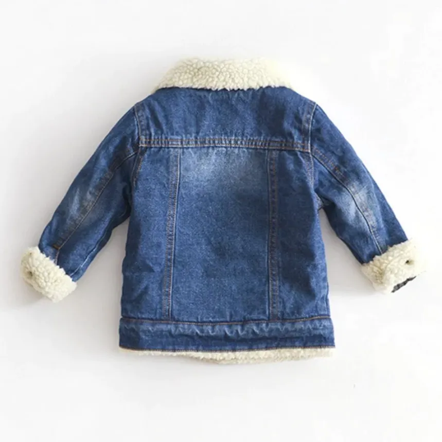 shearling denim jacket
