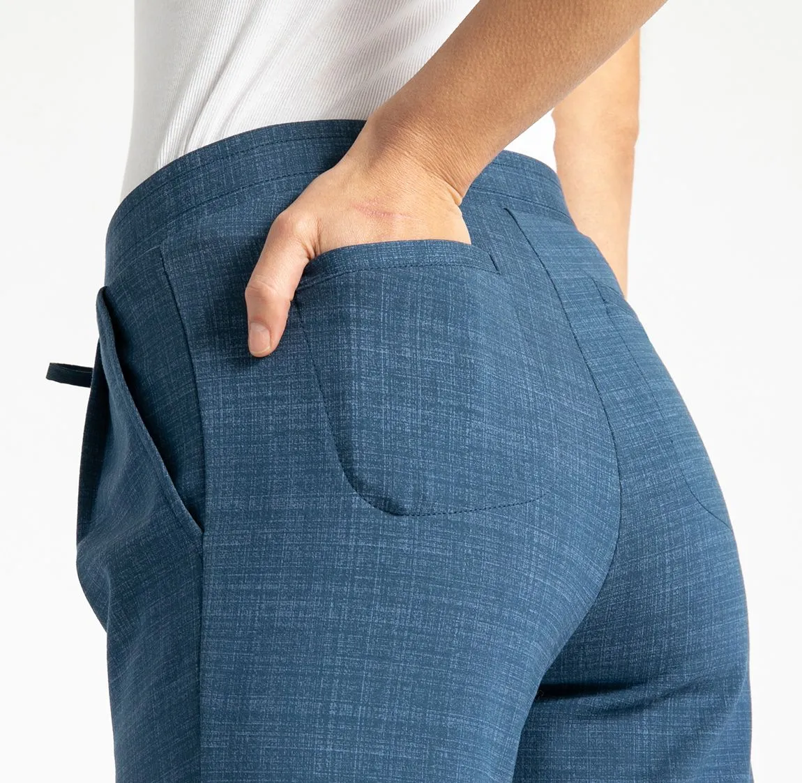 Skinny-Leg | SoHo Joggers (Indigo Lynen)