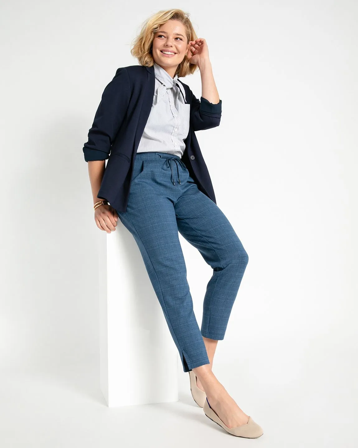 Skinny-Leg | SoHo Joggers (Indigo Lynen)