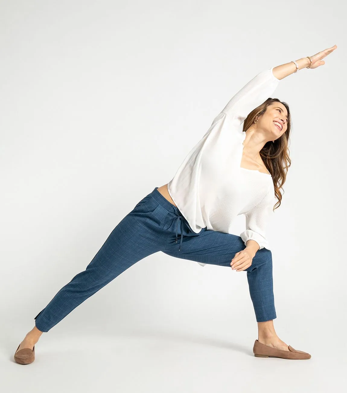 Skinny-Leg | SoHo Joggers (Indigo Lynen)