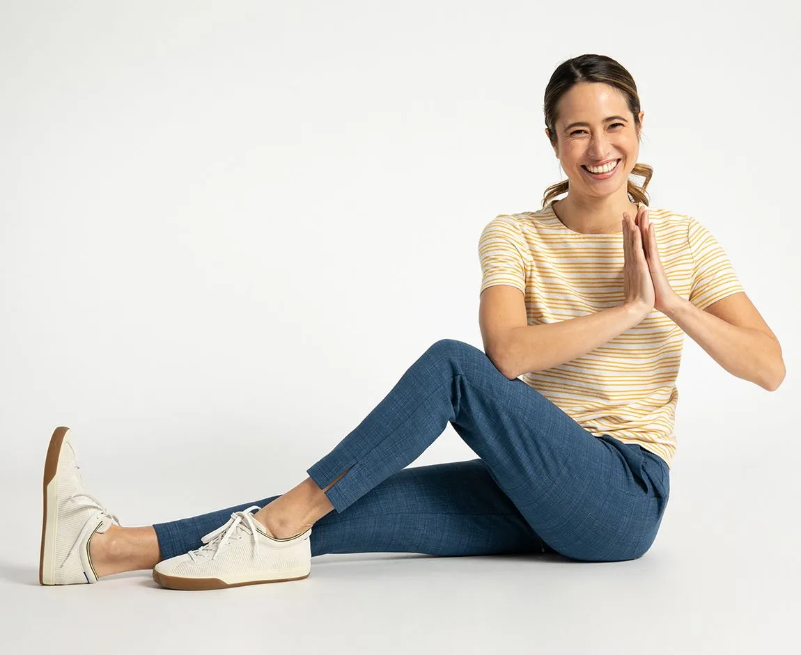 Skinny-Leg | SoHo Joggers (Indigo Lynen)