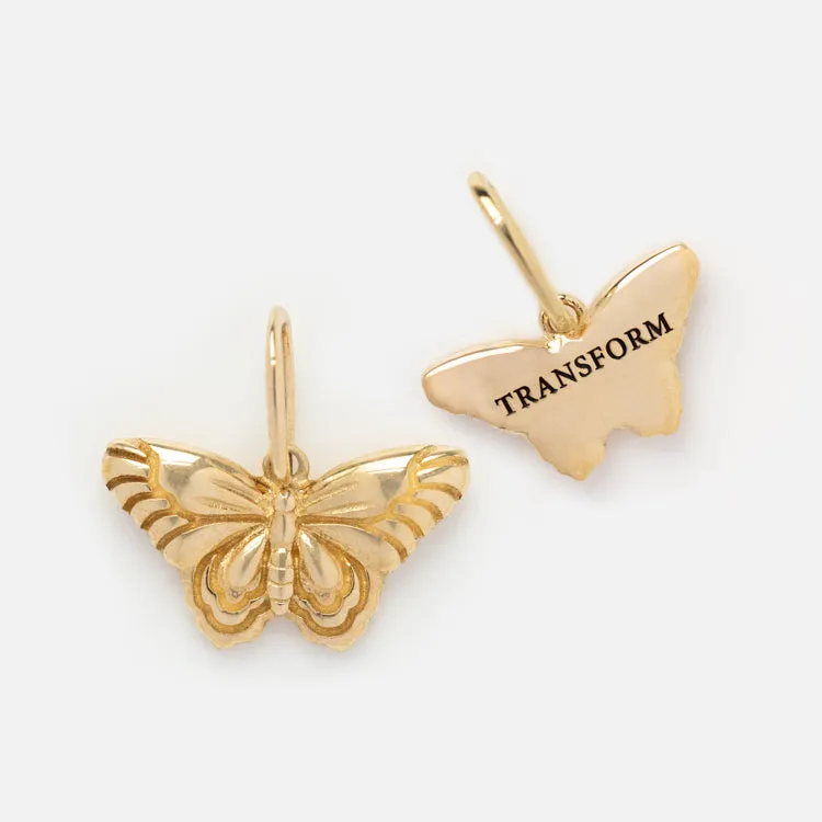 Solid Gold Nature Charm