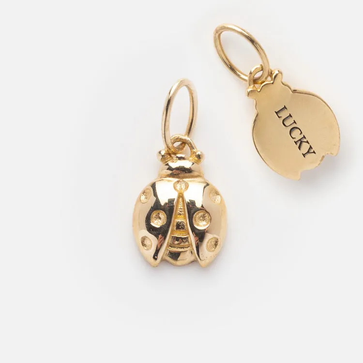 Solid Gold Nature Charm