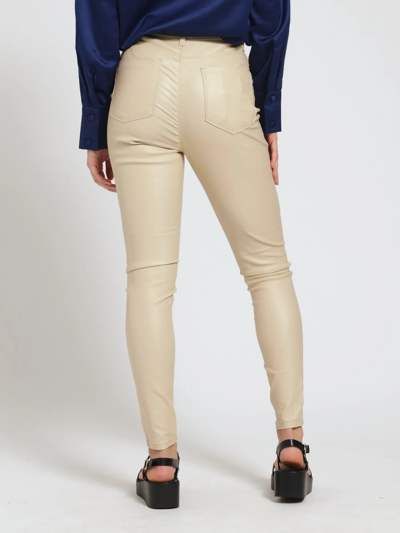 Super High Rise Skinny Jean - Stone