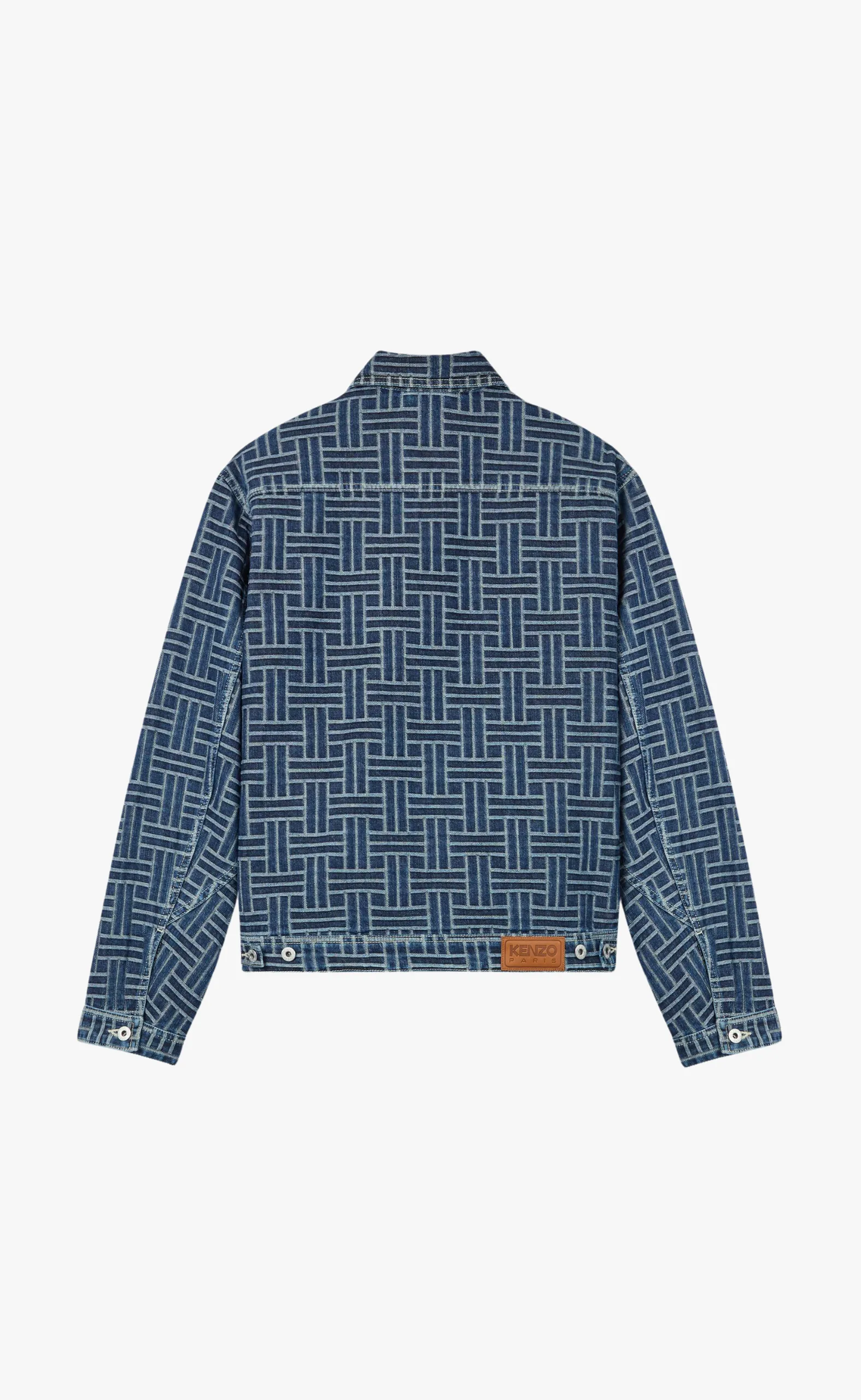 TRUCKER DENIM  WEAVE BLUE DENIM JACKET