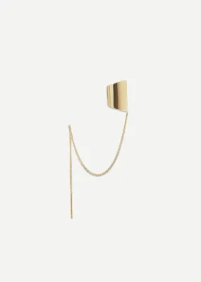 Warped Threader Ear Cuff