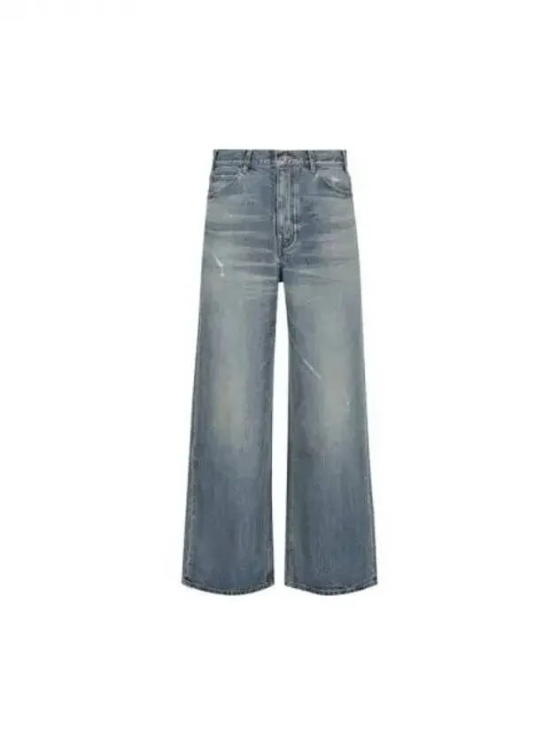 Wide denim pants 271666