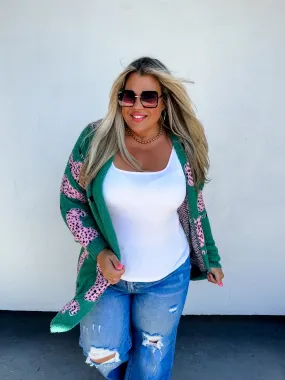 WILD ABOUT IT LEOPARD CARDIGAN