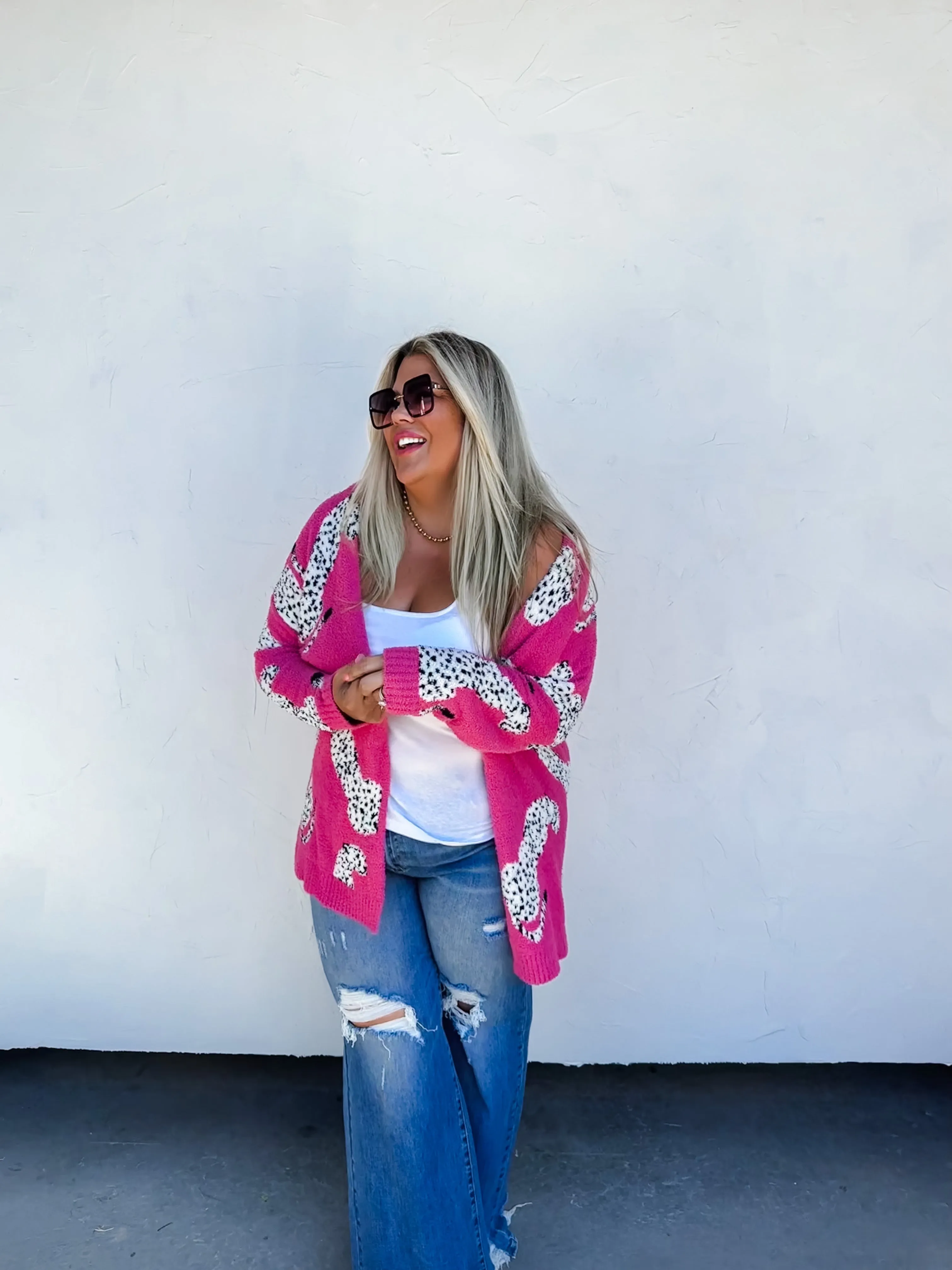 WILD ABOUT IT LEOPARD CARDIGAN
