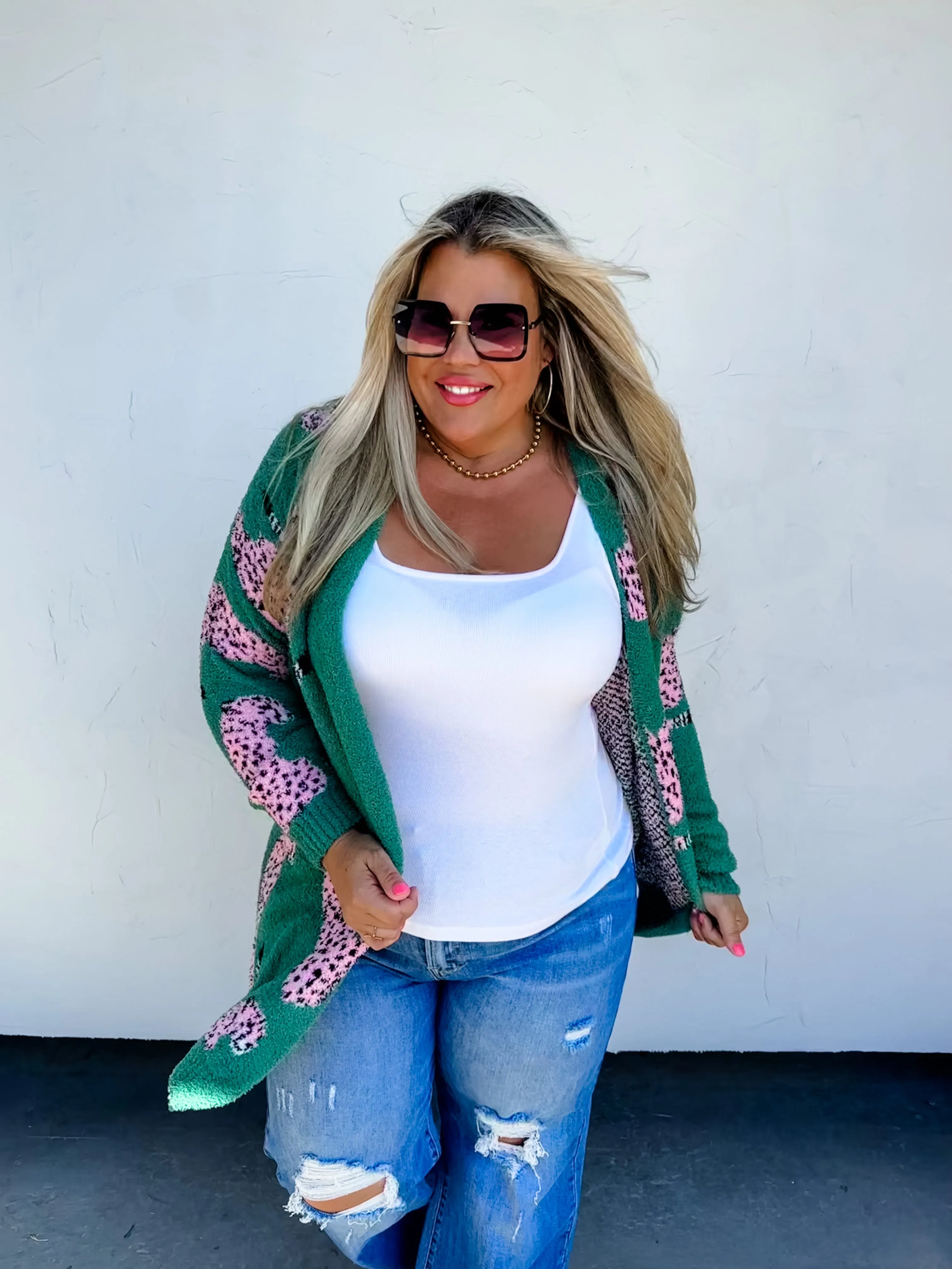WILD ABOUT IT LEOPARD CARDIGAN