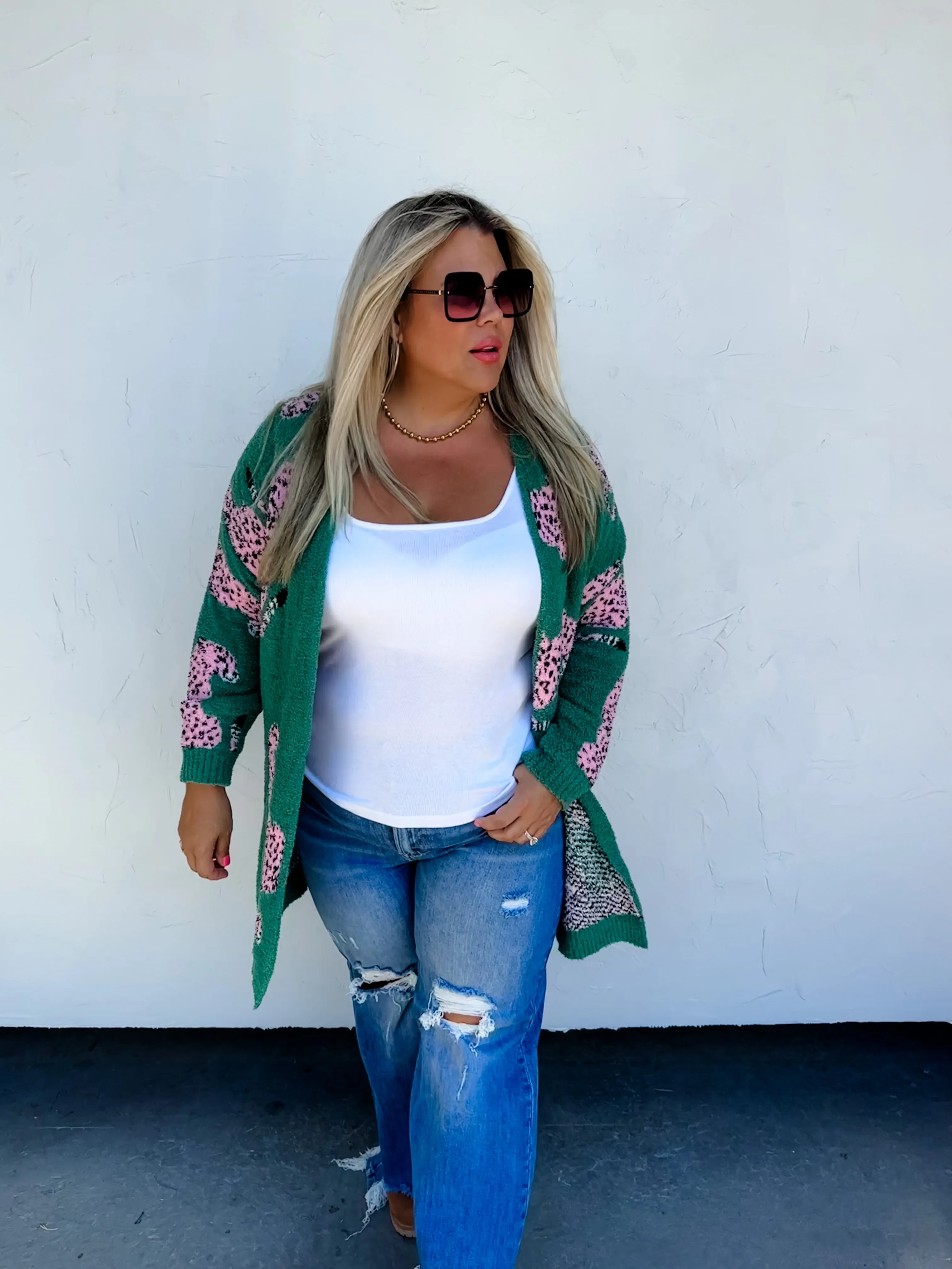 WILD ABOUT IT LEOPARD CARDIGAN