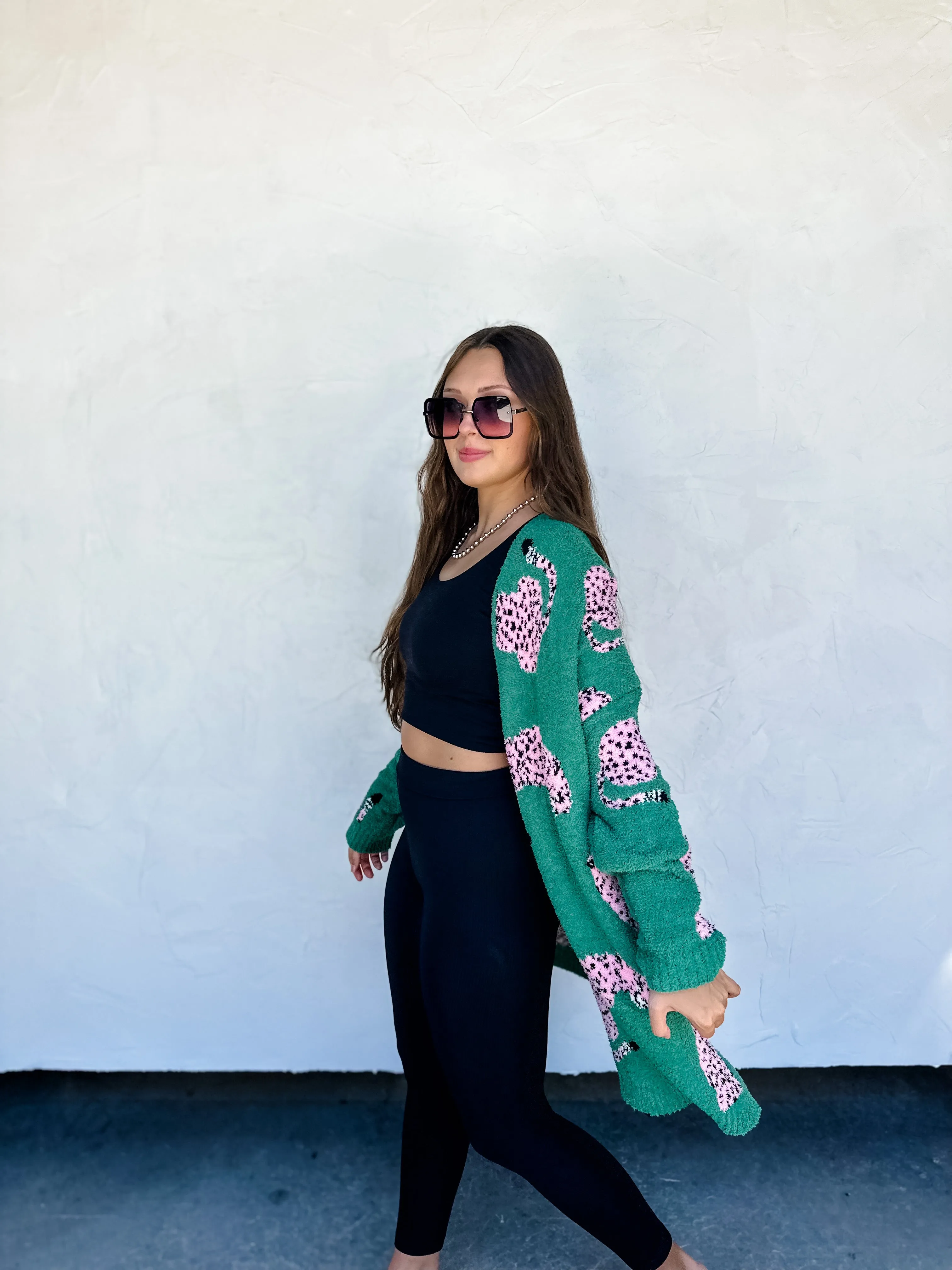 WILD ABOUT IT LEOPARD CARDIGAN
