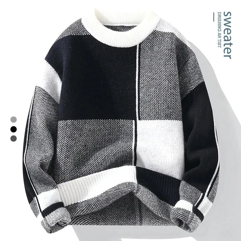 WinterVogue™️ PlaidKnit Sweaters